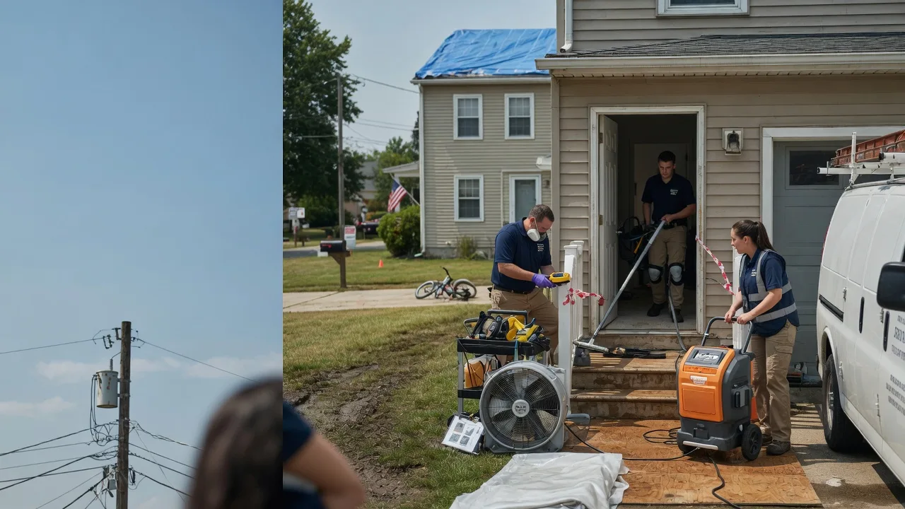 Water Damage Repair in Seneca, IL near me